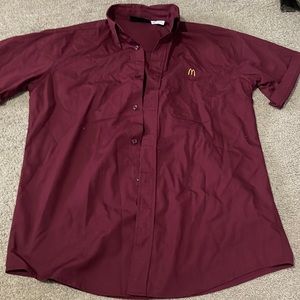 mcdonald’s manager shirt